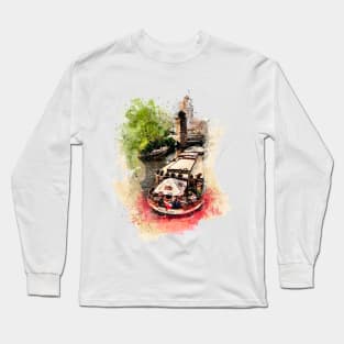 Prague art #praga #prague Long Sleeve T-Shirt